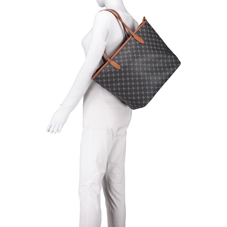 Shopper Cortina 1.0 Lara LHZ Dark Blue, Farbe: blau/petrol, Marke: Joop!, EAN: 4053533975266, Abmessungen in cm: 32x29x17, Bild 4 von 6