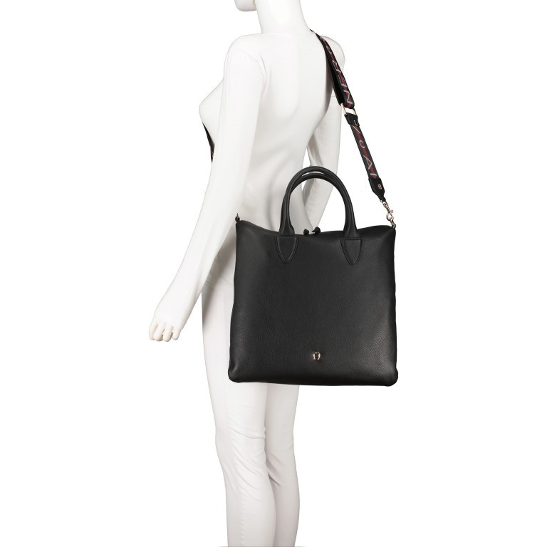 Handtasche Zita Shopper M Maple Brown, Farbe: cognac, Marke: AIGNER, EAN: 4055539450501, Abmessungen in cm: 36x34x7, Bild 5 von 6
