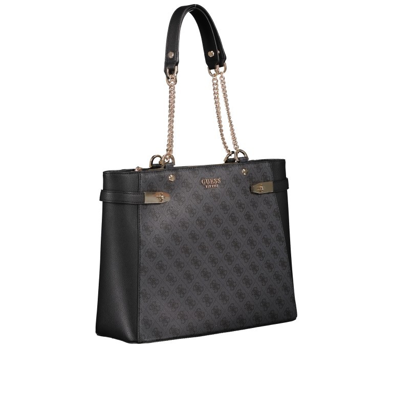 Shopper Zadie Coal Logo, Farbe: schwarz, Marke: Guess, EAN: 0190231541639, Abmessungen in cm: 37x29x12, Bild 2 von 5