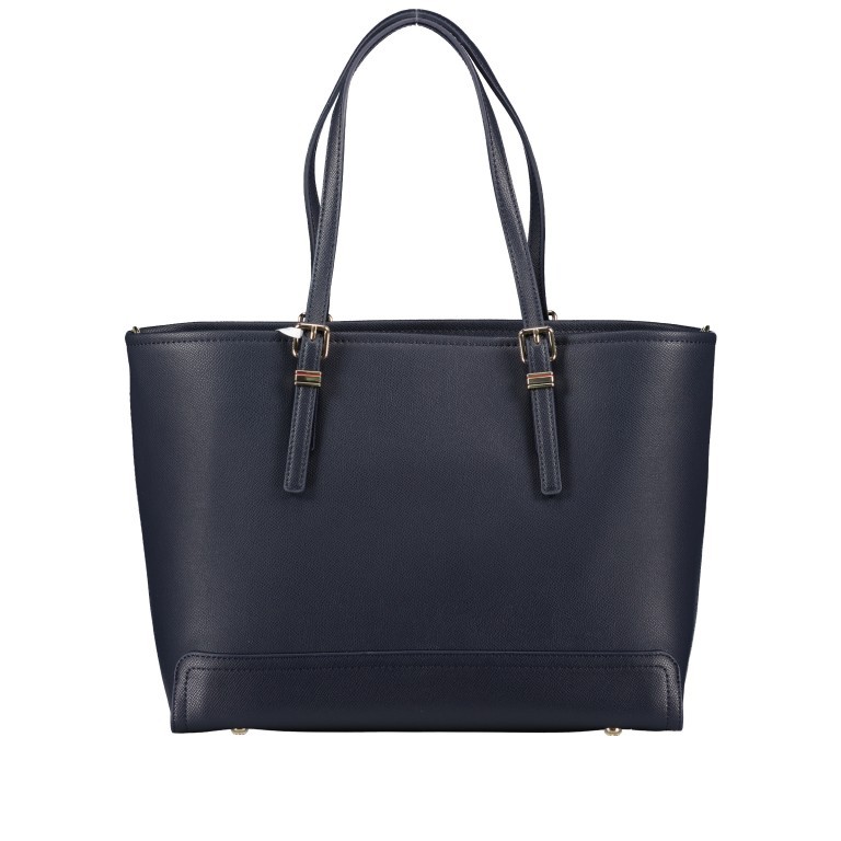 Shopper Honey Medium Tote mit Laptopfach 13 Zoll Tommy Navy, Farbe: blau/petrol, Marke: Tommy Hilfiger, EAN: 8719255860384, Abmessungen in cm: 42x27x13.5, Bild 3 von 7