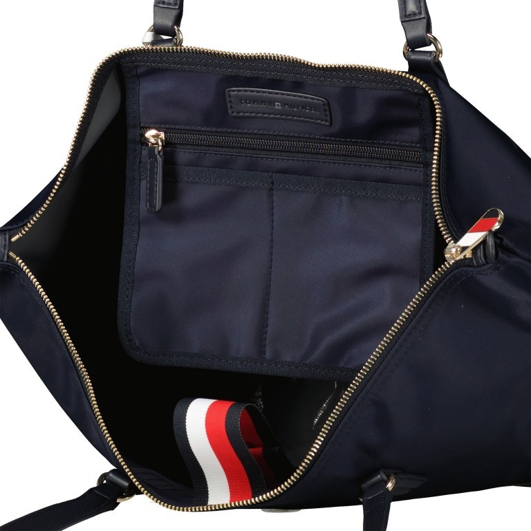 Shopper Poppy Tote Bag Black, Farbe: schwarz, Marke: Tommy Hilfiger, EAN: 8720114065383, Abmessungen in cm: 48x32x14, Bild 6 von 6