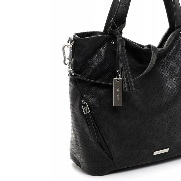 Shopper Bonny 13154 Black, Farbe: schwarz, Marke: Suri Frey, EAN: 4056185153754, Abmessungen in cm: 44x31x17, Bild 5 von 5