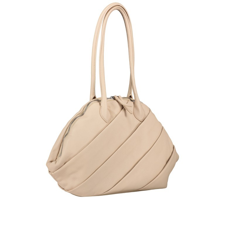 Shopper Soft Volume Hedi Grainy Leather Light Beige, Farbe: beige, Marke: Les Visionnaires, EAN: 4260711672446, Bild 2 von 7