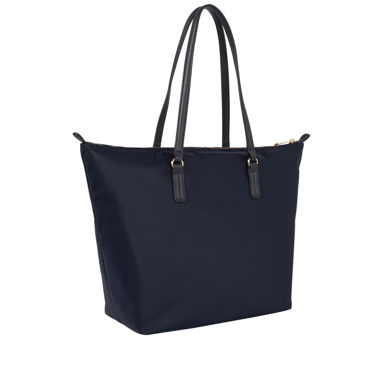 Shopper Poppy Tote Bag White Corporate, Farbe: weiß, Marke: Tommy Hilfiger, EAN: 8720116547931, Abmessungen in cm: 48x32x14, Bild 2 von 3