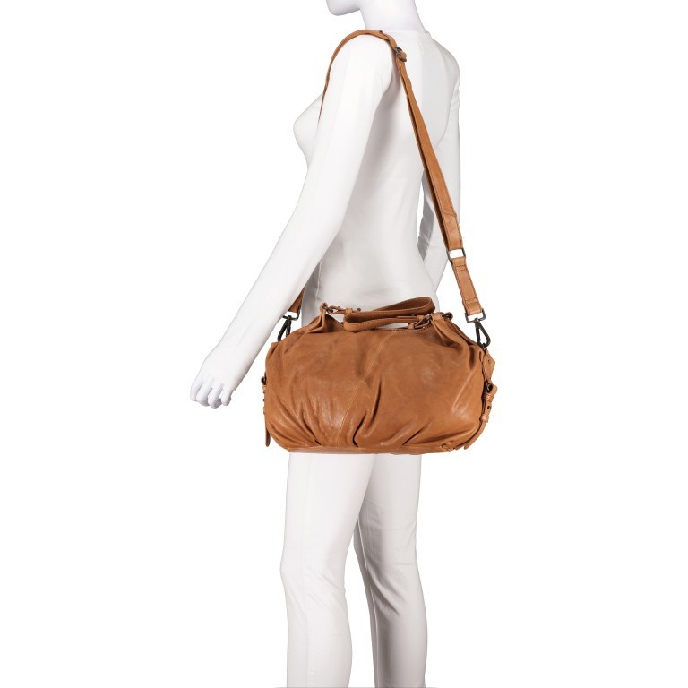Tasche Coffee Klatsch Phoebe Creme Brulee, Farbe: cognac, Marke: Aunts & Uncles, EAN: 4250394979741, Abmessungen in cm: 41x25x14, Bild 5 von 7