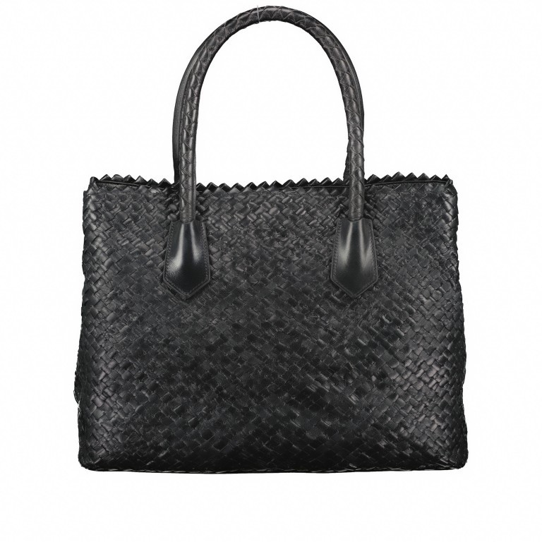 Handtasche Kimberly 1 Black, Farbe: schwarz, Marke: Melvin & Hamilton, EAN: 4251619358549, Abmessungen in cm: 38x28x17, Bild 3 von 5