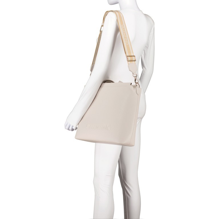 Shopper Noodles Ecru, Farbe: beige, Marke: Valentino Bags, EAN: 8058043733807, Abmessungen in cm: 35.5x32x11, Bild 6 von 8