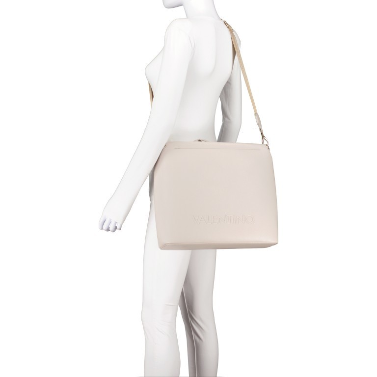 Shopper Noodles Ecru, Farbe: beige, Marke: Valentino Bags, EAN: 8058043733807, Abmessungen in cm: 35.5x32x11, Bild 7 von 8