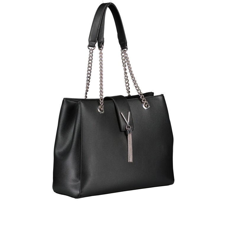 Shopper Divina NA Nero, Farbe: schwarz, Marke: Valentino Bags, EAN: 8058043449593, Abmessungen in cm: 36.5x29x13.5, Bild 2 von 5
