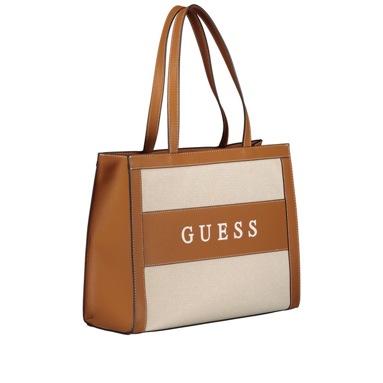 Shopper Salford Natural Cognac, Farbe: cognac, Marke: Guess, EAN: 0190231662730, Abmessungen in cm: 40x31x14, Bild 2 von 5