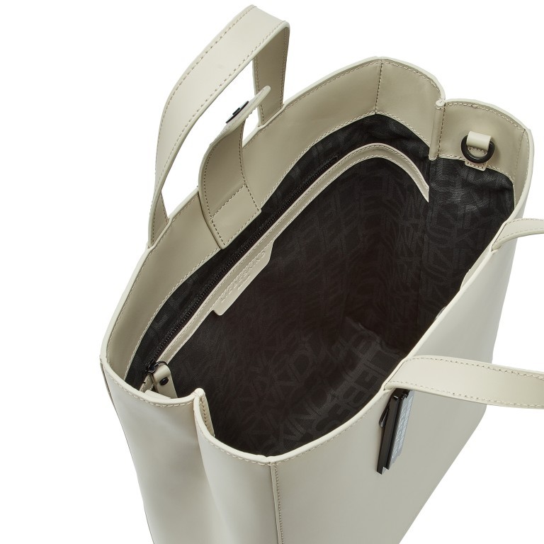 Handtasche Paper Bag Tote M Oatmilk, Farbe: beige, Marke: Liebeskind Berlin, EAN: 4064657018999, Abmessungen in cm: 29x35x14.5, Bild 4 von 5
