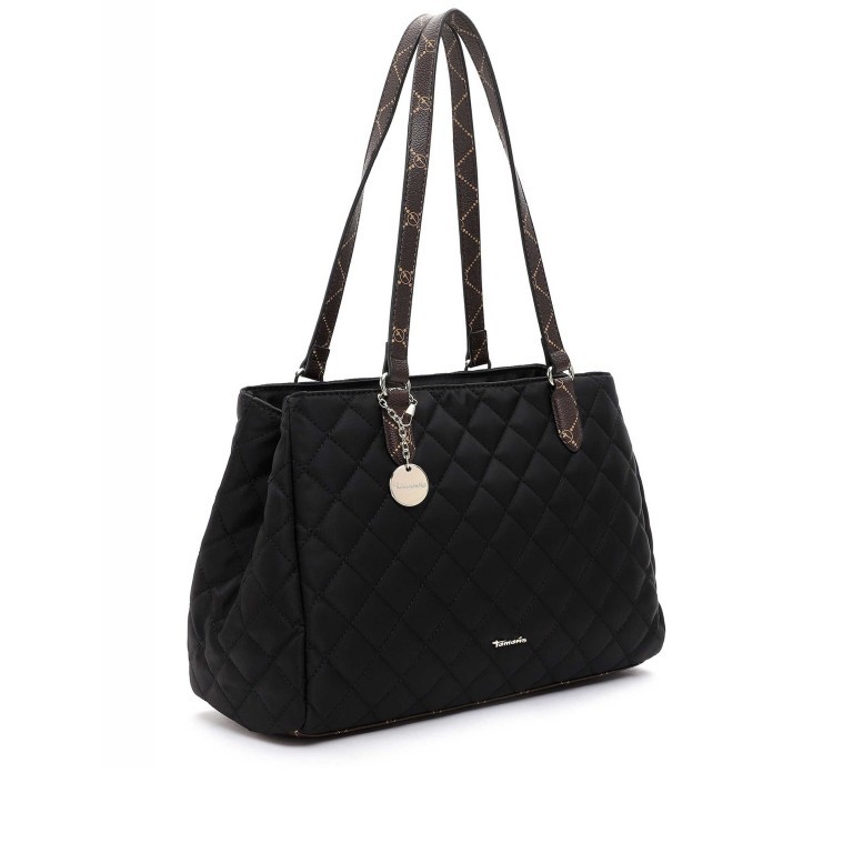 Shopper Jennifer Black, Farbe: schwarz, Marke: Tamaris, EAN: 4063512071568, Abmessungen in cm: 36x24.5x14, Bild 2 von 5