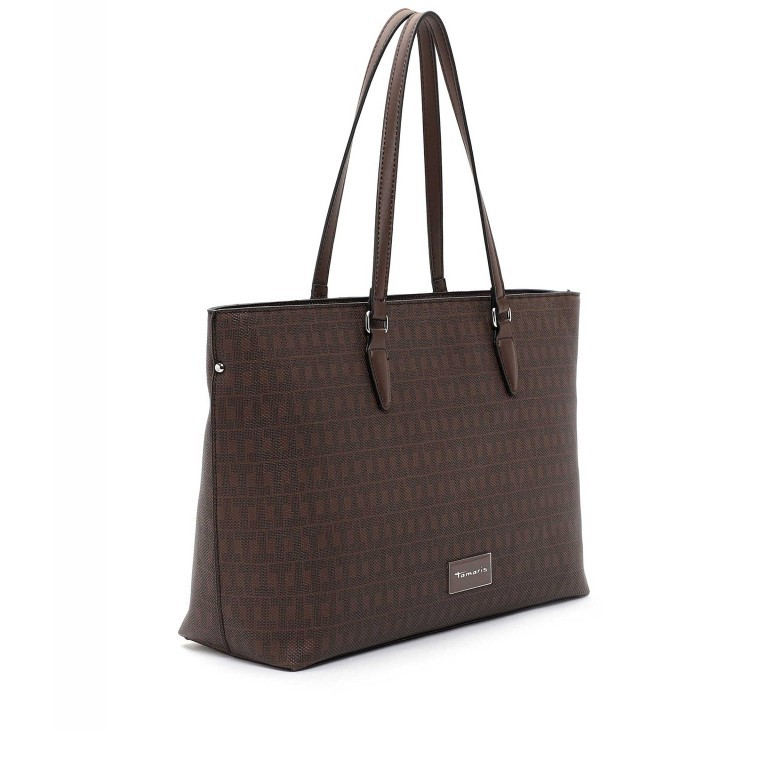 Shopper Jody Brown, Farbe: braun, Marke: Tamaris, EAN: 4063512073005, Abmessungen in cm: 37.5x28x13, Bild 2 von 5