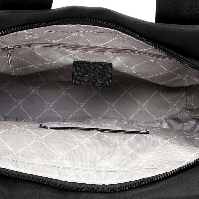Handtasche Johanna Black, Farbe: schwarz, Marke: Tamaris, EAN: 4063512064911, Abmessungen in cm: 29x25x16, Bild 4 von 5