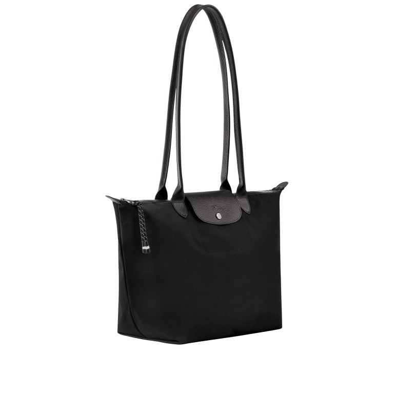 Shopper Le Pliage Energy Crossbody-Tasche Schwarz, Farbe: schwarz, Marke: Longchamp, EAN: 3597922215461, Abmessungen in cm: 31x31x19, Bild 2 von 6