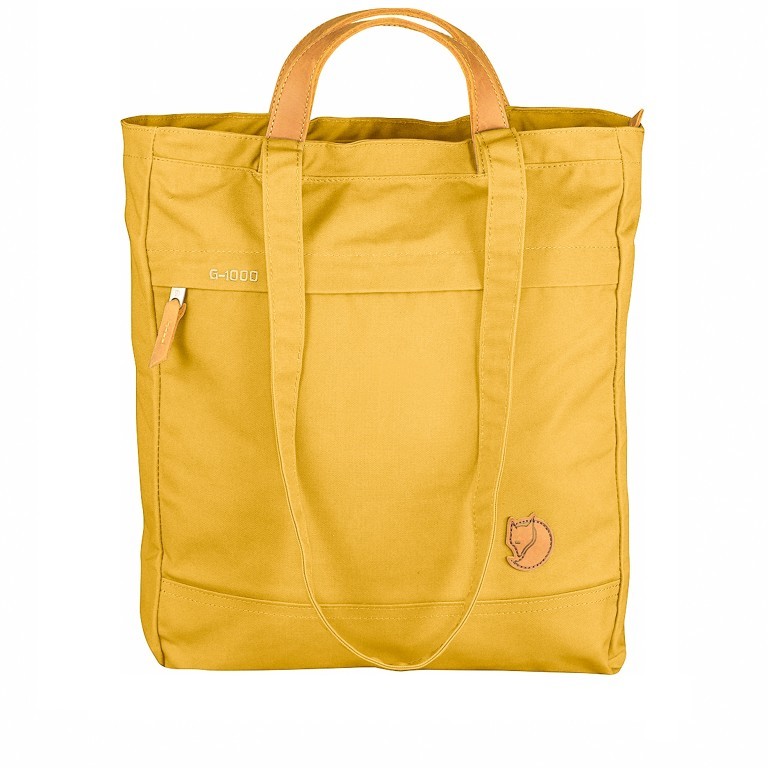 Tasche Totepack No. 1, Farbe: schwarz, grau, blau/petrol, braun, cognac, taupe/khaki, grün/oliv, rot/weinrot, orange, gelb, Marke: Fjällräven, Bild 1 von 11