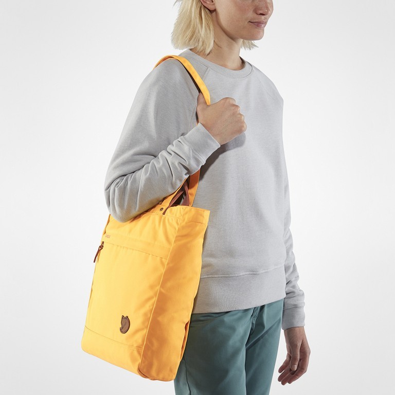Tasche Totepack No. 1 Dahlia, Farbe: orange, Marke: Fjällräven, EAN: 7323450489786, Bild 6 von 11