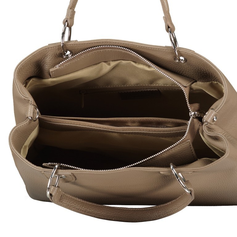Handtasche, Marke: Hausfelder Manufaktur, Abmessungen in cm: 35x26x11, Bild 7 von 7