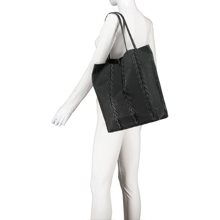 Shopper, Marke: Hausfelder Manufaktur, Abmessungen in cm: 29.5x37.5x13, Bild 4 von 5