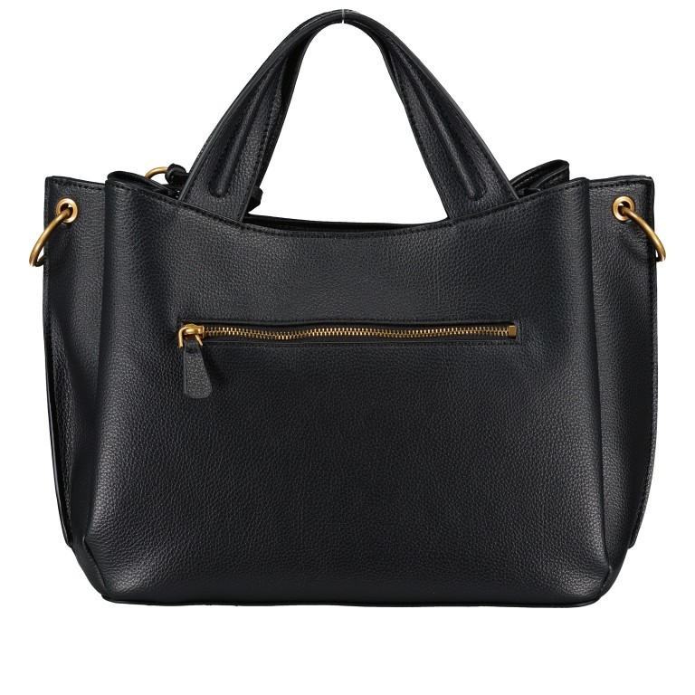 Handtasche Girlfriend L Black, Farbe: schwarz, Marke: Guess, EAN: 0190231671473, Abmessungen in cm: 30x26x11, Bild 3 von 6