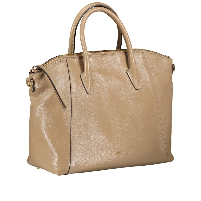 Handtasche Ariete Ivy Medium, Farbe: schwarz, taupe/khaki, Marke: Abro, Abmessungen in cm: 33x28x13, Bild 2 von 7