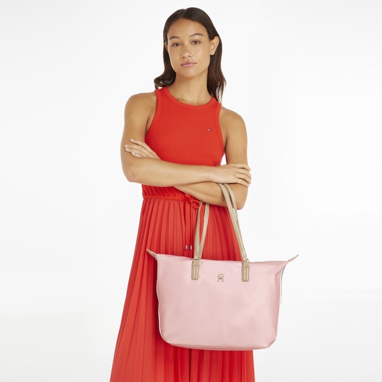 Shopper Poppy Tote Bag Soothing Pink, Farbe: rosa/pink, Marke: Tommy Hilfiger, EAN: 8720643584348, Abmessungen in cm: 28x32x14, Bild 3 von 4