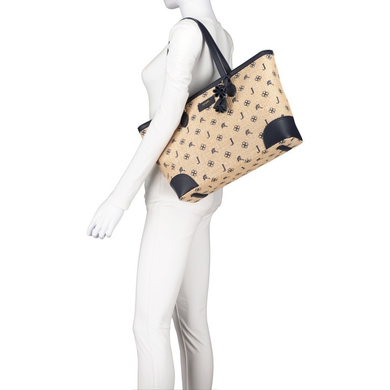 Shopper Tessere Mariella LHZ Dark Blue, Farbe: blau/petrol, Marke: Joop!, EAN: 4048835122081, Abmessungen in cm: 38x27.5x15.5, Bild 5 von 7