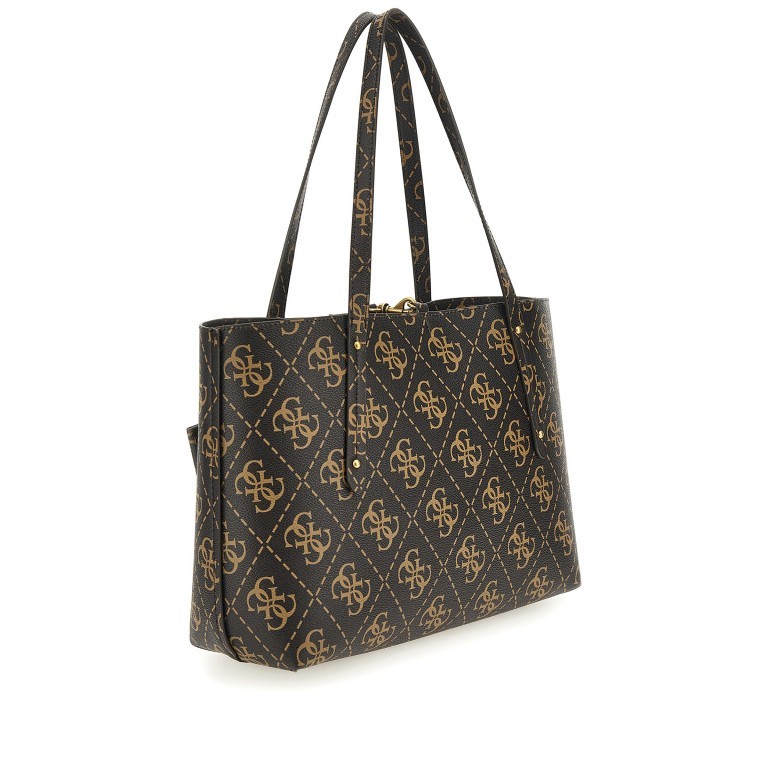Shopper Eco Brenton Reversible Tote Brown Logo, Farbe: braun, Marke: Guess, EAN: 0190231707806, Abmessungen in cm: 36x27x13, Bild 3 von 9
