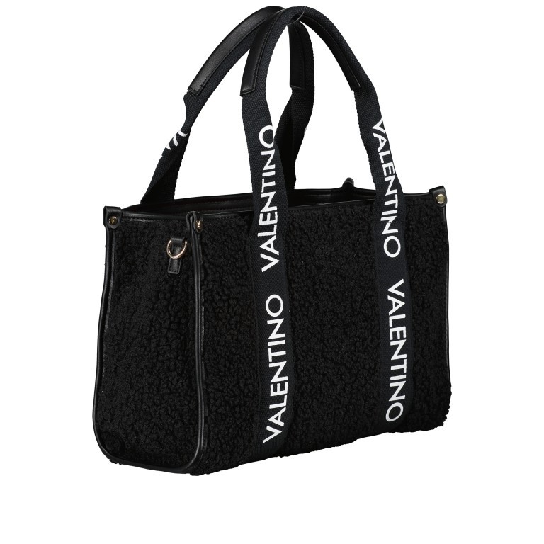 Handtasche Special Camy, Farbe: schwarz, taupe/khaki, beige, Marke: Valentino Bags, Abmessungen in cm: 37x26x15, Bild 2 von 8