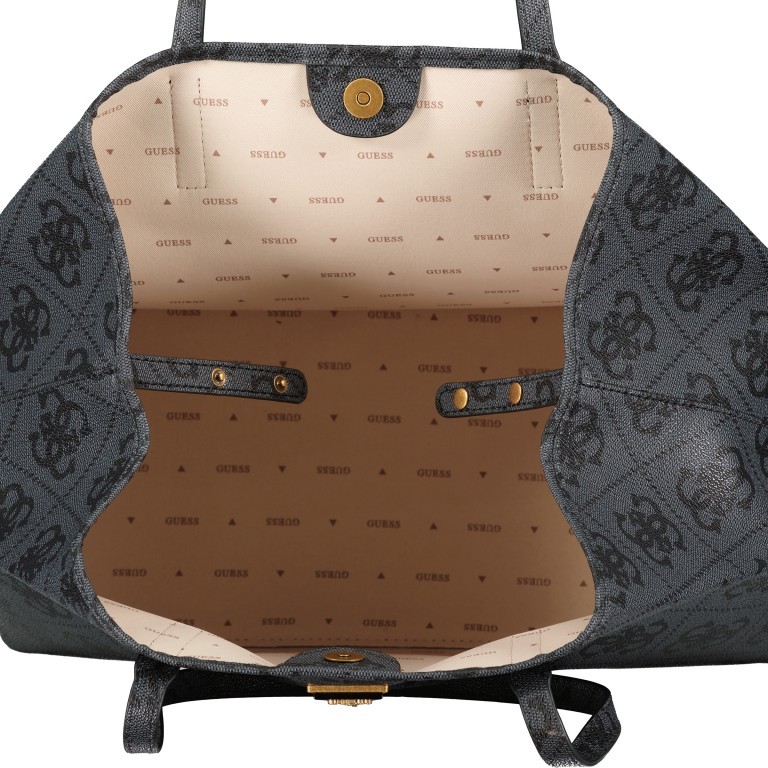Shopper Vikky 4G-Logo variabel in der Form Coal, Farbe: anthrazit, Marke: Guess, EAN: 0190231761914, Abmessungen in cm: 39x31.5x17.5, Bild 8 von 9