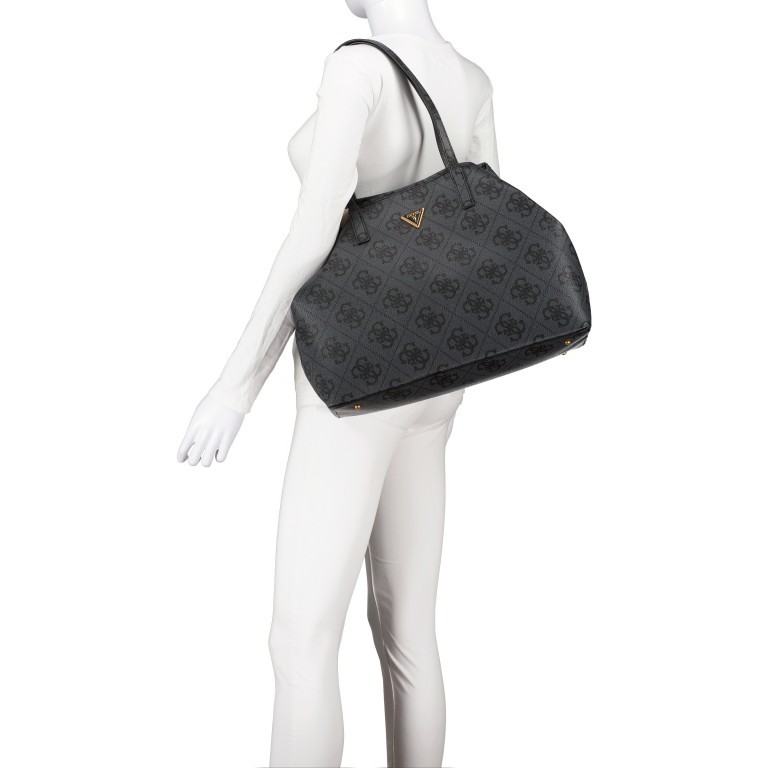 Shopper Vikky 4G-Logo variabel in der Form Latte, Farbe: cognac, Marke: Guess, EAN: 0190231761921, Abmessungen in cm: 39x31.5x17.5, Bild 5 von 9