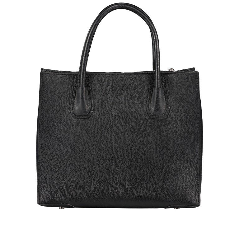 Handtasche mit zwei Schulterriemen, Marke: Hausfelder Manufaktur, Abmessungen in cm: 32x27x14, Bild 3 von 7