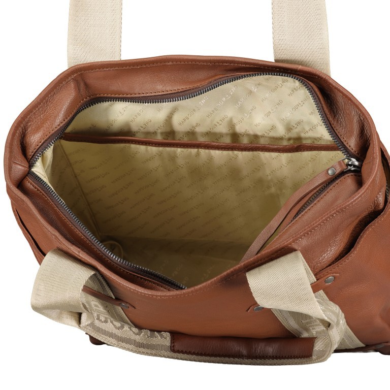 Shopper Just-Pure Gina JP-12127 Charming Cognac, Farbe: cognac, Marke: Harbour 2nd, EAN: 4046478069114, Abmessungen in cm: 42x30x12, Bild 5 von 5