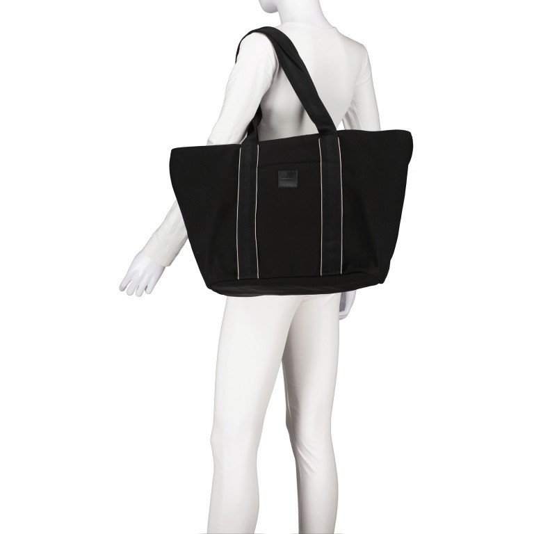 Shopper Deva variabel in der Form Black, Farbe: schwarz, Marke: Boss, EAN: 4063539994543, Abmessungen in cm: 35.5x31.5x18.5, Bild 6 von 8