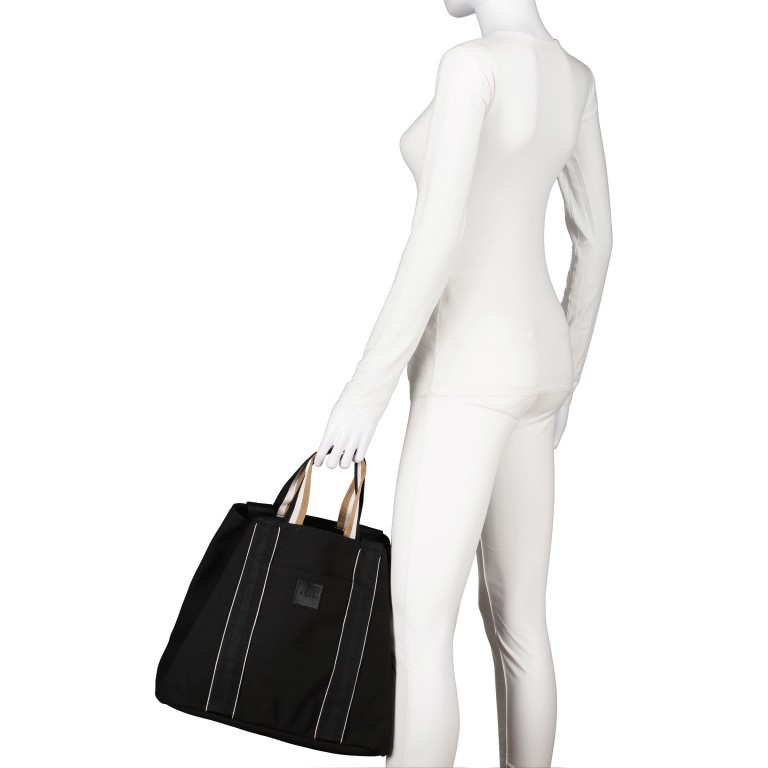 Shopper Deva variabel in der Form Black, Farbe: schwarz, Marke: Boss, EAN: 4063539994543, Abmessungen in cm: 35.5x31.5x18.5, Bild 4 von 8