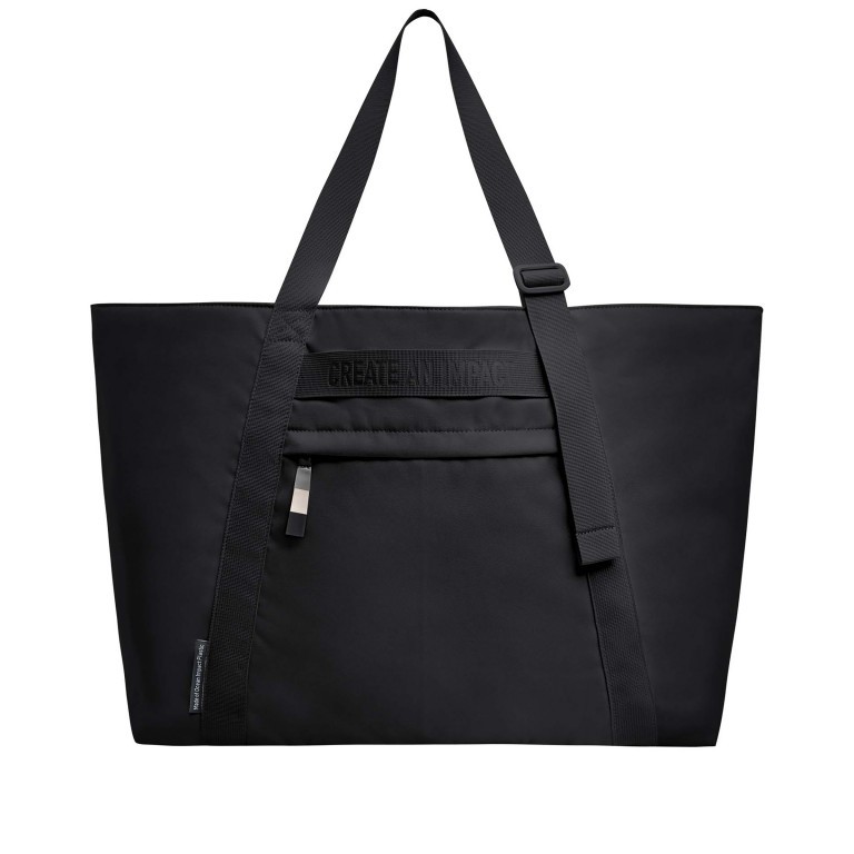 Shopper Tote Bag Large Monochrome, Farbe: schwarz, grün/oliv, beige, Marke: Got Bag, Abmessungen in cm: 65x40x20, Bild 2 von 8
