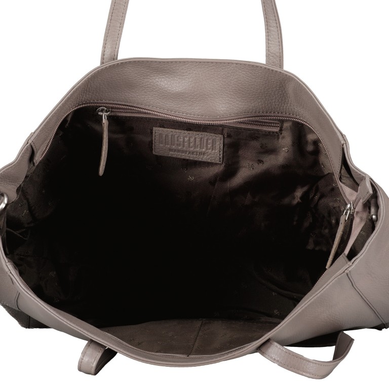 Shopper mit Zusatzriemen, Marke: Hausfelder Manufaktur, Abmessungen in cm: 37.5x30x14.5, Bild 7 von 7