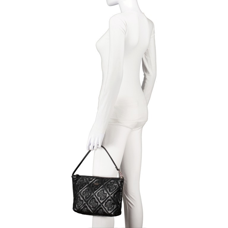 Shopper VIKKY II Big Logo variabel in der Form Black, Farbe: schwarz, Marke: Guess, EAN: 0190231817895, Abmessungen in cm: 39.5x31x17.5, Bild 4 von 10