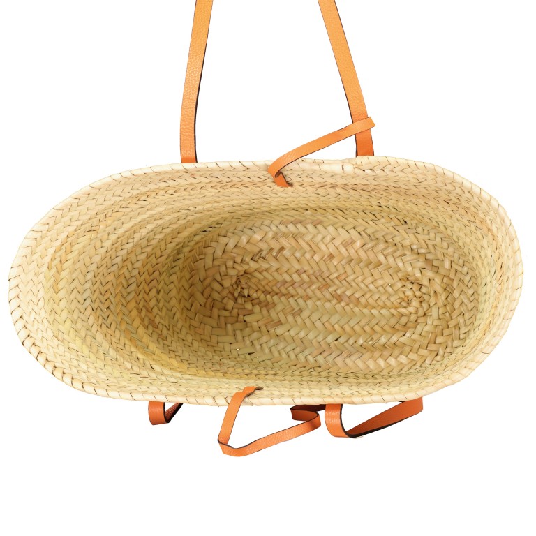 Korbtasche Dalia Gemma Orange, Farbe: orange, Marke: Abro, EAN: 4067278254852, Abmessungen in cm: 50x27.5x14.5, Bild 5 von 5