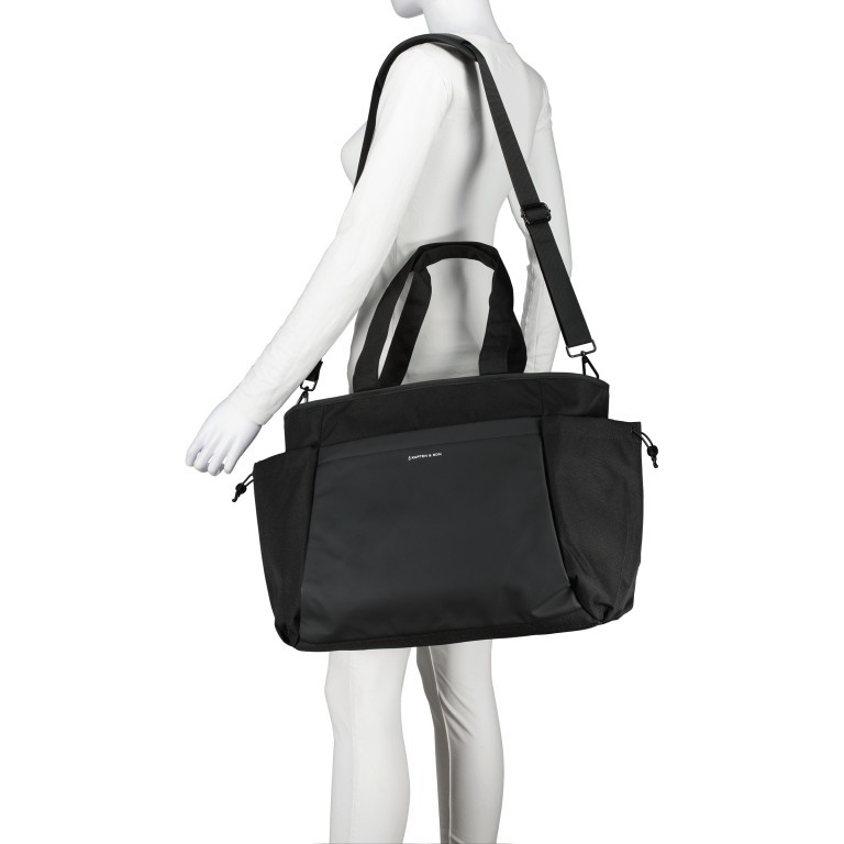 Shopper / Reisetasche Hellvi mit Laptopfach Sandstone, Farbe: beige, Marke: Kapten & Son, EAN: 4251145238339, Abmessungen in cm: 55x36x13, Bild 6 von 11