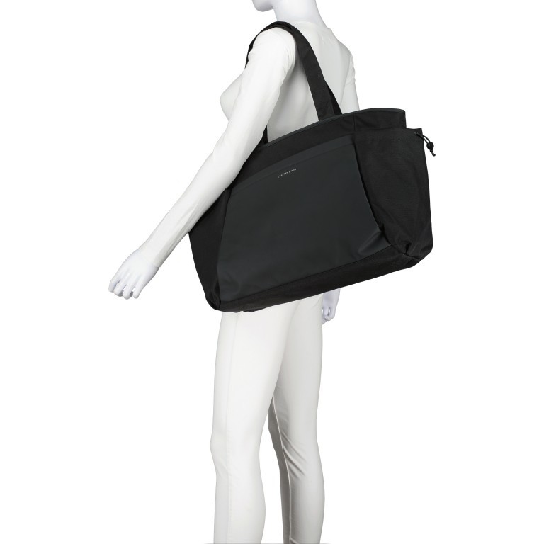 Shopper / Reisetasche Hellvi mit Laptopfach Sandstone, Farbe: beige, Marke: Kapten & Son, EAN: 4251145238339, Abmessungen in cm: 55x36x13, Bild 5 von 11