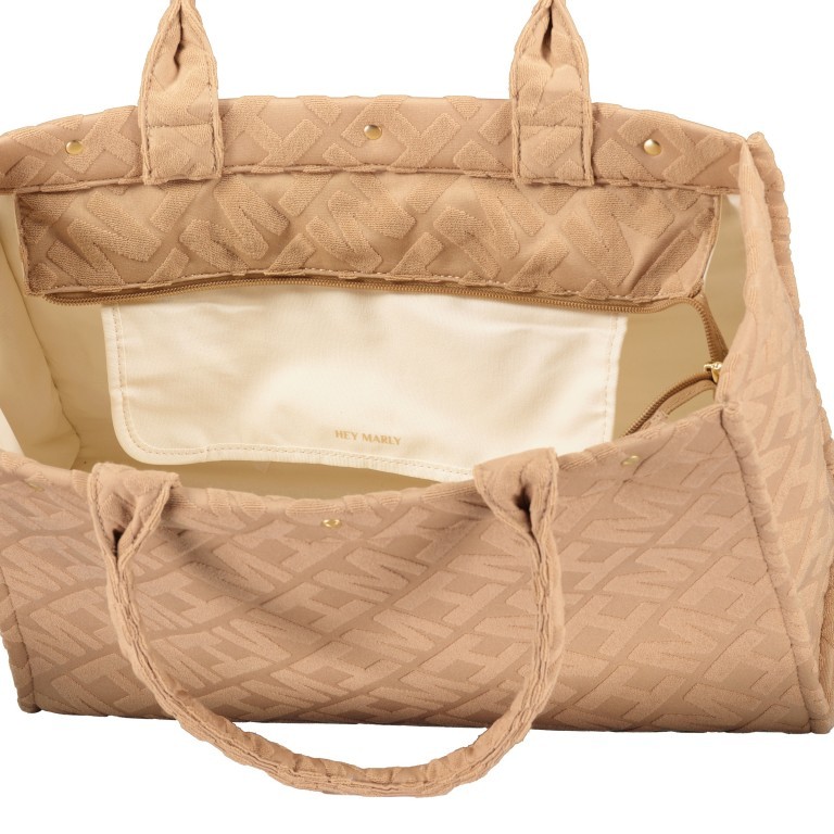Shopper Terry Tote Blue, Farbe: blau/petrol, Marke: Hey Marly, EAN: 4262391066782, Abmessungen in cm: 42x32.5x16, Bild 5 von 5