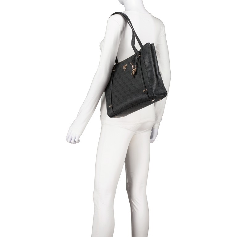 Shopper Eco Erica 4G-Logo Latte, Farbe: cognac, Marke: Guess, EAN: 0190231872542, Abmessungen in cm: 33x27x10, Bild 4 von 5