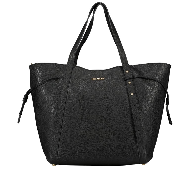 Shopper Pretty Wonder M variabel in der Form, Farbe: schwarz, cognac, beige, Marke: Hey Marly, Abmessungen in cm: 50x31x10, Bild 1 von 6