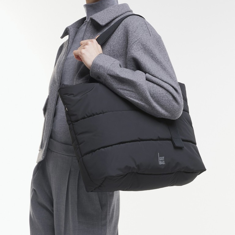 Shopper Puffer Tote Bag Monochrome, Marke: Got Bag, Abmessungen in cm: 51x34x14, Bild 7 von 8