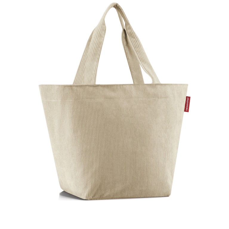 Shopper M Cord, Farbe: grau, beige, Marke: Reisenthel, Abmessungen in cm: 51x30.5x26, Bild 2 von 4