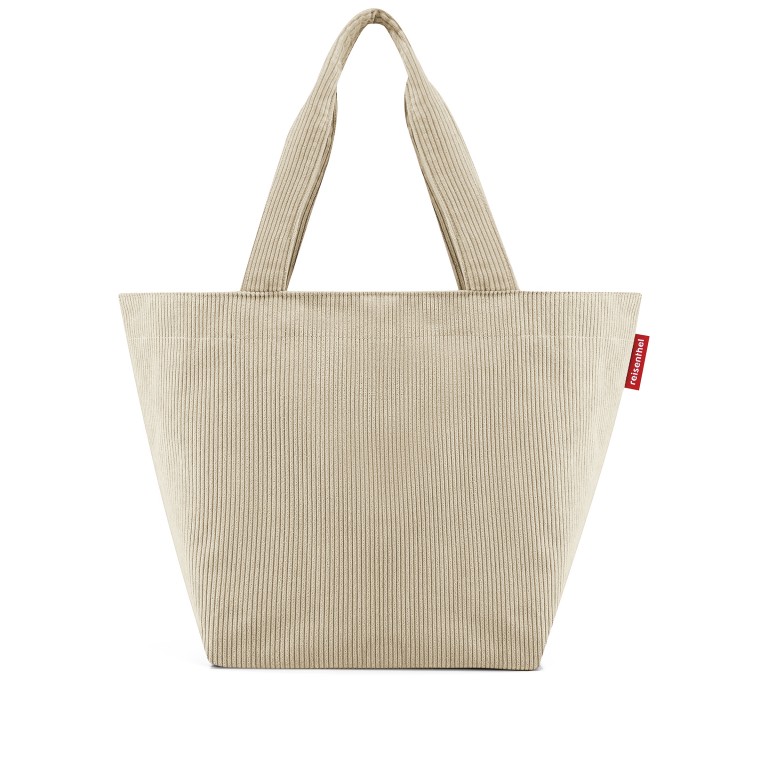 Shopper M Cord, Farbe: grau, beige, Marke: Reisenthel, Abmessungen in cm: 51x30.5x26, Bild 1 von 4