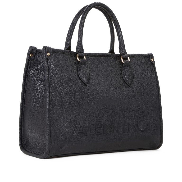 Handtasche Rised Relove Recycle, Farbe: schwarz, beige, Marke: Valentino Bags, Abmessungen in cm: 33.5x25x15, Bild 2 von 7