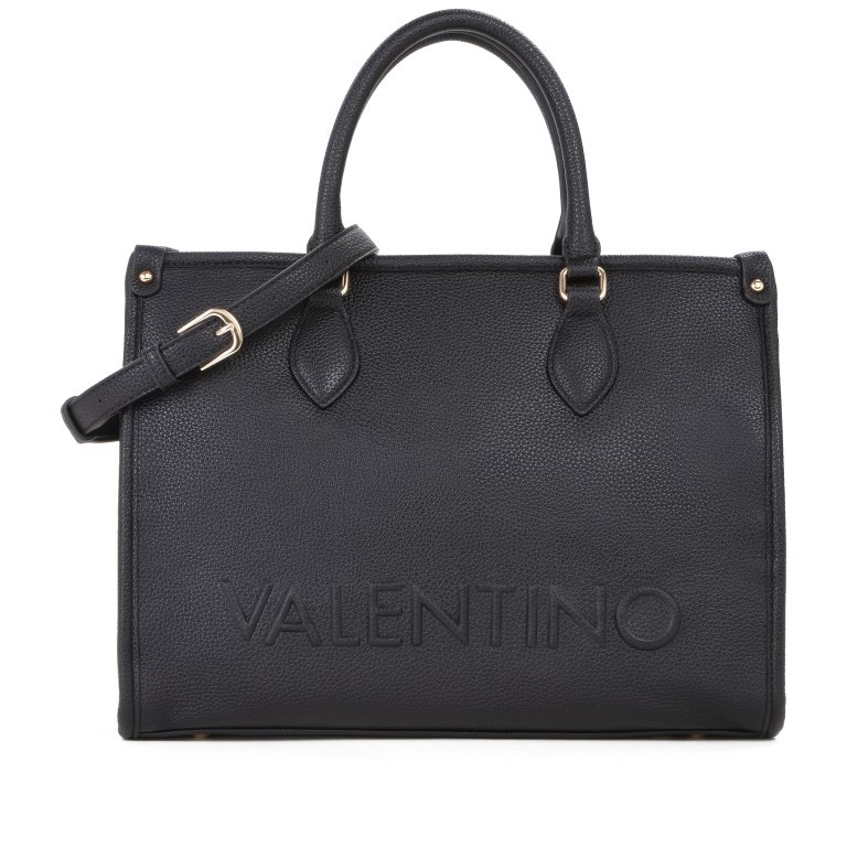 Handtasche Rised Relove Recycle, Farbe: schwarz, beige, Marke: Valentino Bags, Abmessungen in cm: 33.5x25x15, Bild 1 von 7