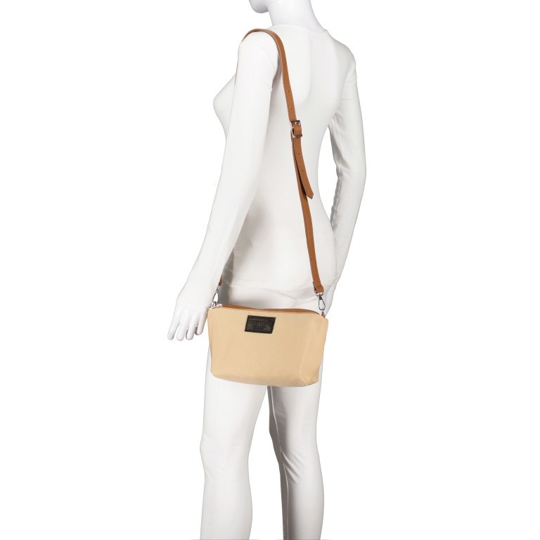 Handtasche mit herausnehmbarer Tasche, Marke: Hausfelder Manufaktur, Abmessungen in cm: 26x26x12, Bild 8 von 8